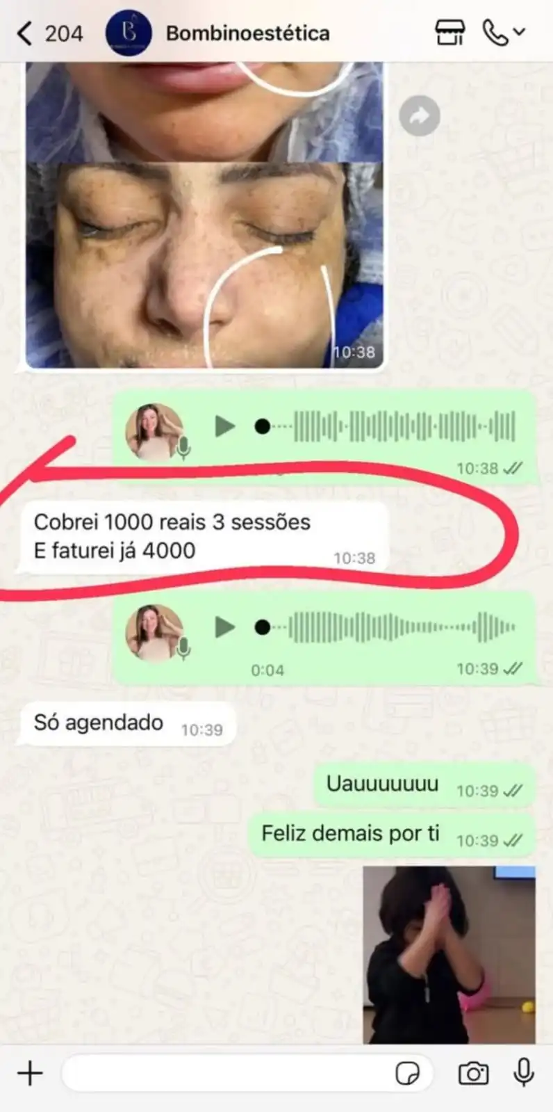 Depoimento aluna 5